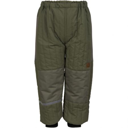 Mikk-Line Mikk - Line chlapecké kalhoty 16766 Dusty Olive Velikost: 104