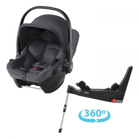 BRITAX RÖMER set Baby-Safe Core + Flex Base 5Z Midnight Grey