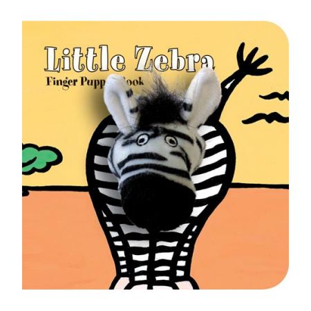 Chronicle Books Maňásková knížka Zebra DS67910866