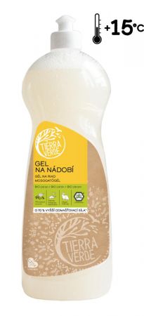Tierra Verde Gel na nádobí s BIO citronovou silicí (lahev 0,5 l)