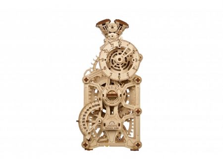 Ugears 3D dřevěné mechanické puzzle Hodiny motoru DS59053111