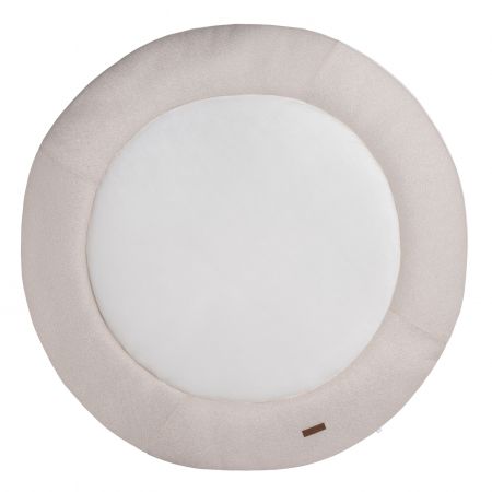 Baby's only oválny kobereček na hraní Sparkle zlato béžový