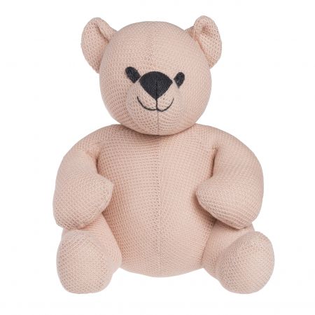 Baby's only pletený medvídek Classic lososový