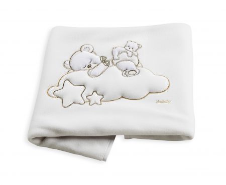 Italbaby fleecová deka do postýlky Sogni D'Oro 110x150cm