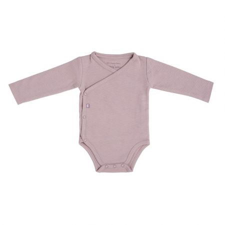 Baby's only body s dlouhým rukávem Pure růžové Velikost: 1M