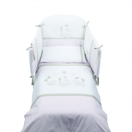 Italbaby Sweet Star mantinel do postýlky Barva: Růžová
