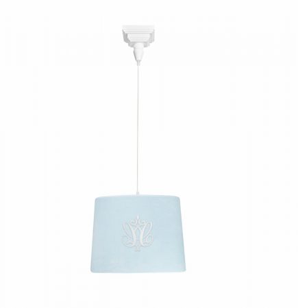 Caramella Baby Blue visící lampa se znakem modrá