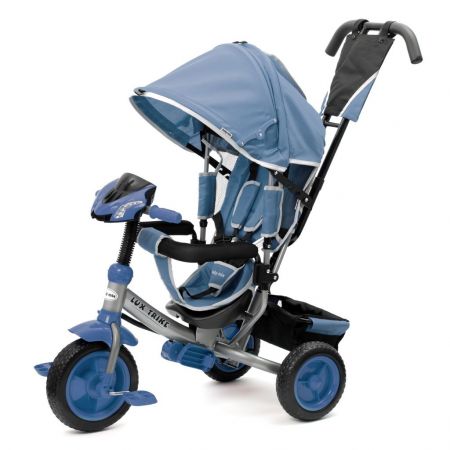 Dětská tříkolka s LED světly Baby Mix Lux Trike modrá