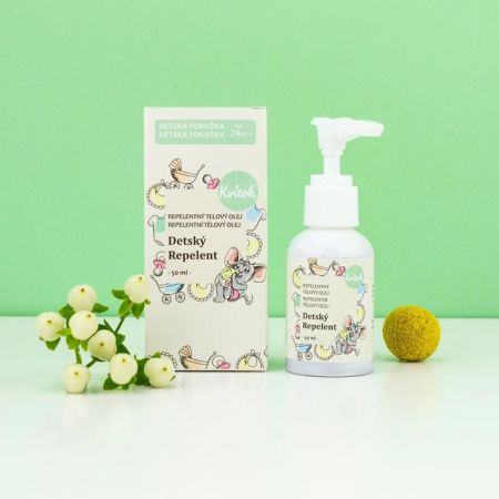 Kvitok Dětský repelentní olej (50 ml)
