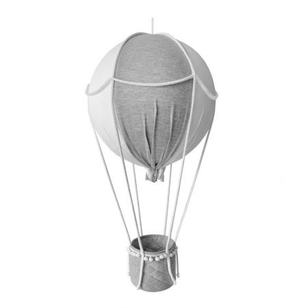 Caramella Manhattan dekorační visací balón šedý Velikost: 30 x 65 cm