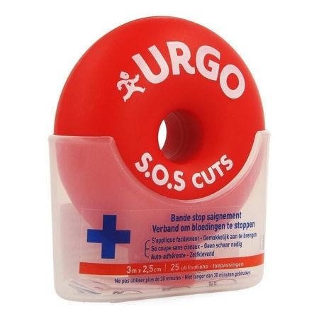Urgo SOS CUTS - samolepící obinadlo 3 m x 2,5 cm