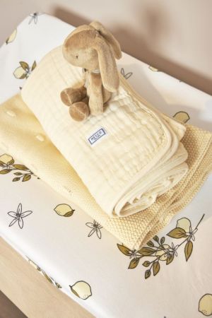 Meyco Mušelínové pleny 3-balení - Lemon Soft yellow