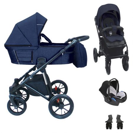 Dorjan kočárek Dream + Autosedačka 3v1 2023 - DD05 Denim