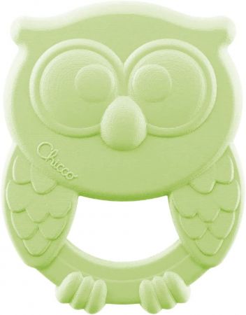CHICCO Kousátko Eco+ Sova Owly zelená 3m+