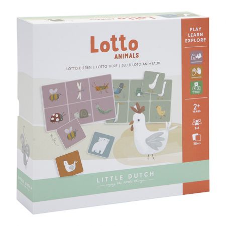 LITTLEDUTCH LITTLE DUTCH Lotto hra zvířátka Husa