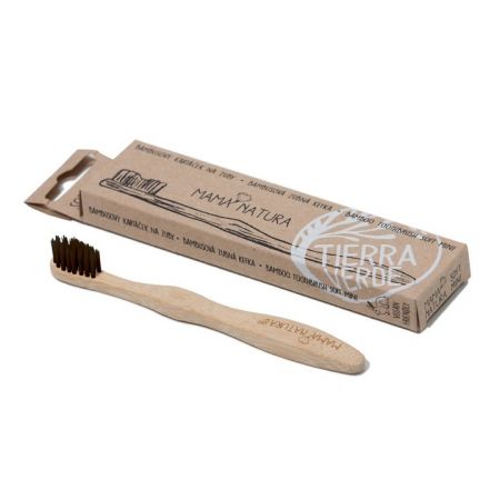 Tierra Verde Soft mini - dětský bambusový kartáček na zuby měkký
