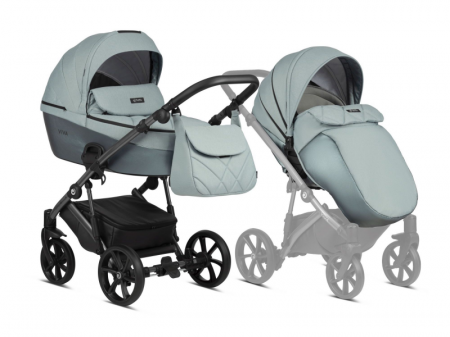 Tutis Kočárek Viva4 2v1 Luxury Turquoise