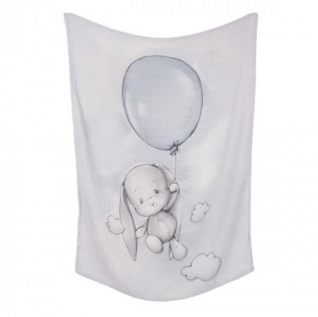 EFFIKI Bambusová swaddle přikrývka 70x95, Effik s balónem