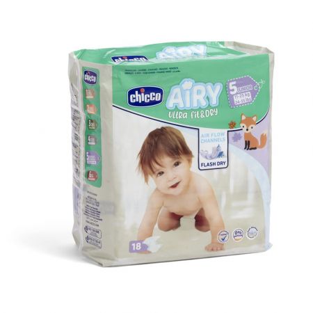 CHICCO Airy Pleny jednorázové 5 Junior (11-25 kg) 18 ks