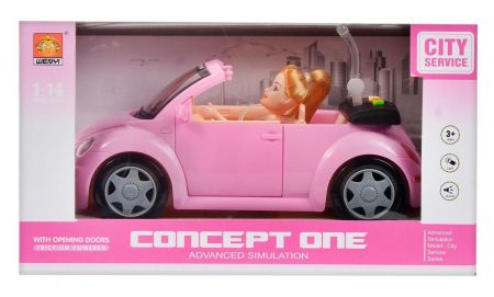 Osobní automobil s panenkou MEGA CREATIVE 418790