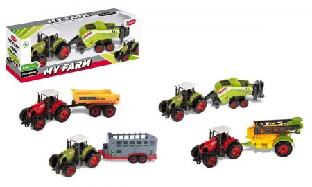 Kovový traktor Můj ranč MEGA CREATIVE 405331