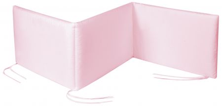 Italbaby mantinel do postýlky 210x40cm Barva: Růžová