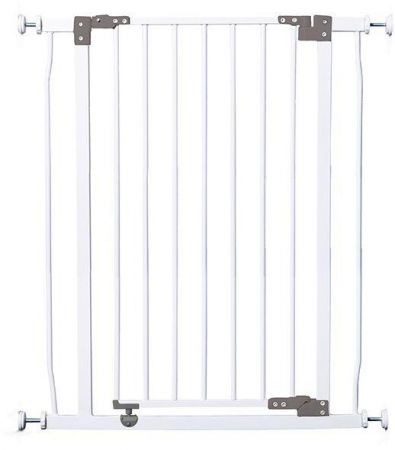 DREAMBABY Zábrana Liberty bezpečnostní extra-vysoká 75-81 cm bílá