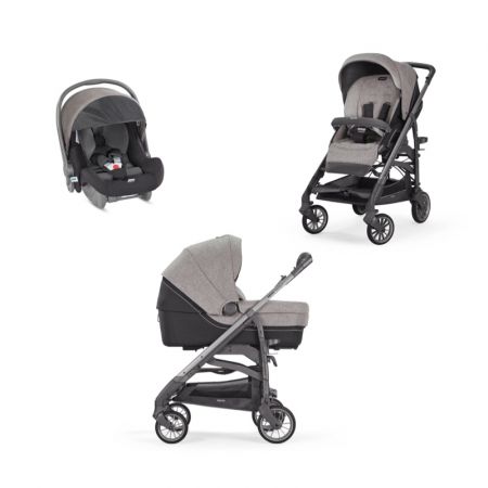 Inglesina Trilogy Quatro 2022 Maui Grey s podvozkem Trilogy