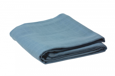 Manduca TERRA GAIA osuška organic 120x120cm blue