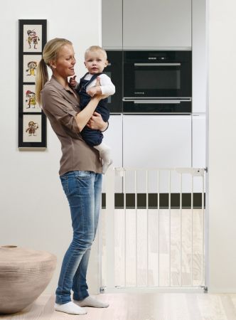 Baby Dan Babydan zábrana SlimFit kov bílá 63 - 69,5cm