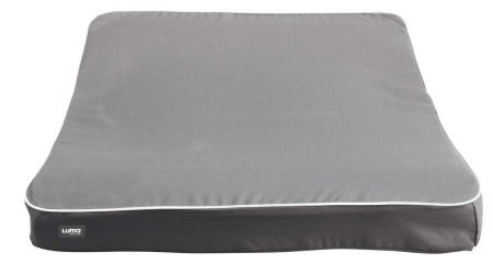 Velká přebalovací podložka Luma XL 77x74 s PU potahem Dark Grey