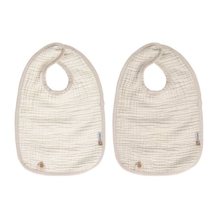 Bebe-Jou Bryndáčky Bébé-Jou Pure Cotton Sand 2ks