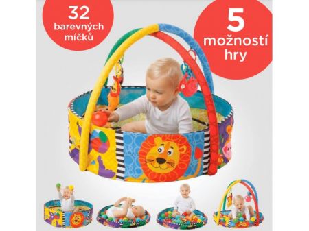 Playgro - Aktivity hrazdička s míčky