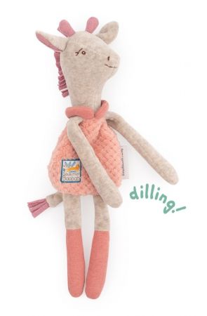 MOULIN ROTY Chrastící plyšová žirafka