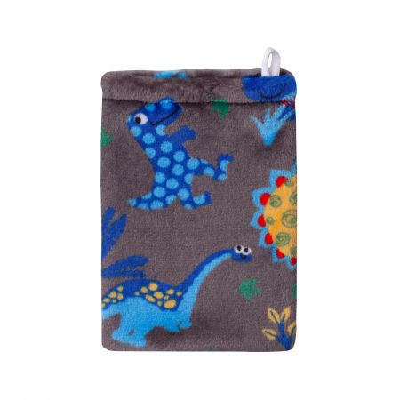 ESITO Žínka Magna Dinosaurus - šedá / 19 x 14 cm Barva: šedá, Velikost: 19 x 14 cm