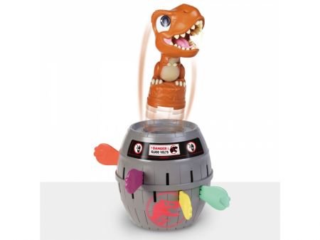 Toomies TOMY - Jurský svět - Společenská hra Vyskakovací T-Rex