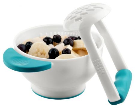 NUK Miska + puree mačkátko