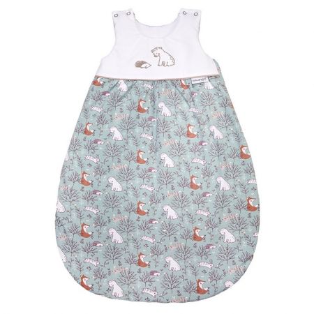 Little Angel Spací pytel Outlast® - lišejník-cihlová liška/bílá Velikost: 62-68