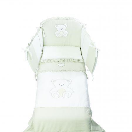 Italbaby Peluche mantinel do postýlky Barva: Béžová