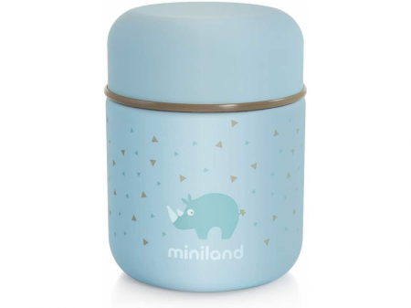 Miniland Termoska Silky na jídlo Blue 280ml