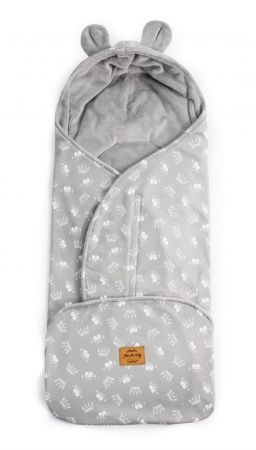 Floo for baby zavinovačka Varianta: Crown gray