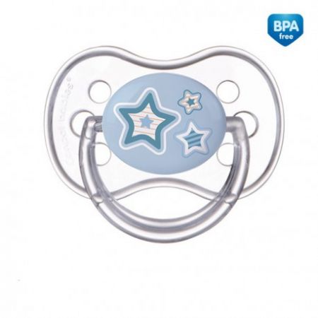 Canpol babies Dudlík 0-6m silikonový symetrický NEWBORN BABY