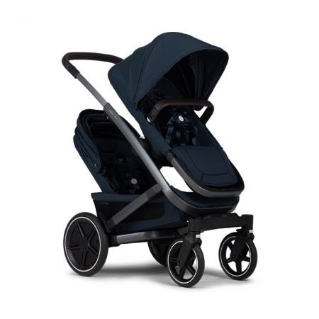 Joolz Geo3 twin komplet | Navy blue | madlo Dark brown 