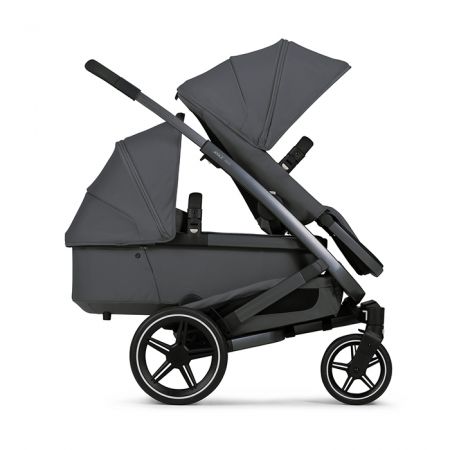 Joolz Geo3 duo komplet | Pure grey l  madlo Black carbon 