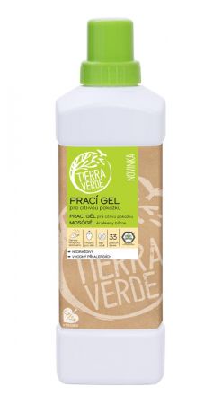 Tierra Verde Prací gel z mýdlových ořechů pro citlivou pokožku 1l