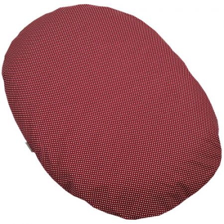 Babyrenka kojenecký relaxační polštář 80x60 cm EPS Dots dark red