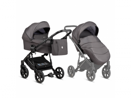 Tutis Kočárek Sky 2v1 Dark Grey