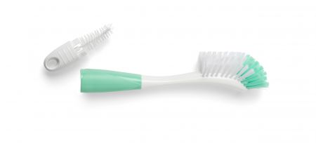 NUVITA Sada na čistění dětských lahví 2v1, Pastel green Varianta: Pastel green