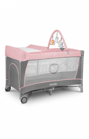 Cestovní postýlka Lionelo Flower Varianta: Flamingo 105792
