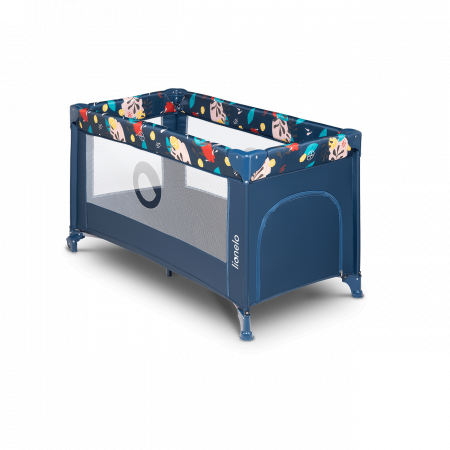 LIONELO Cestovní postýlka Adriaa - STEFI Varianta: blue navy 105901